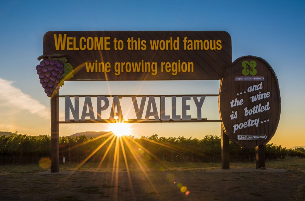 Napa Valley sign