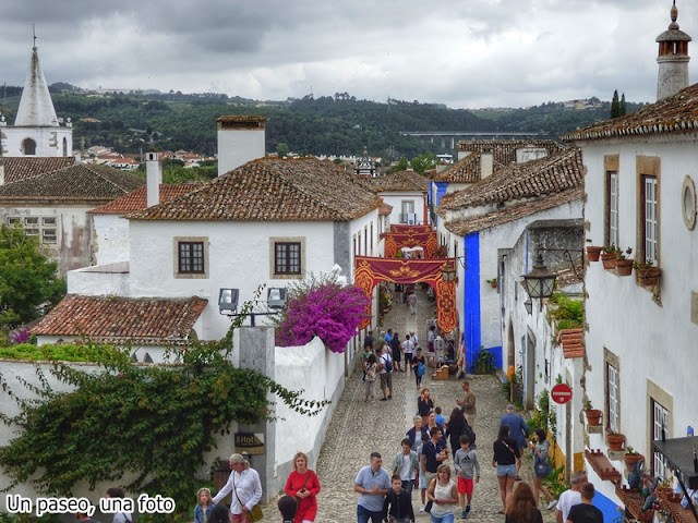 Whitewashed buildings in Portugal