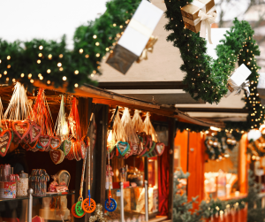 German Christmas Streetscape