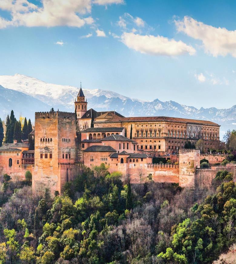 Alhambra Palace in Granada.