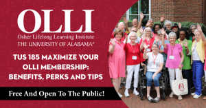 TUS 185 Maximize Your OLLI Membership Facebook Event