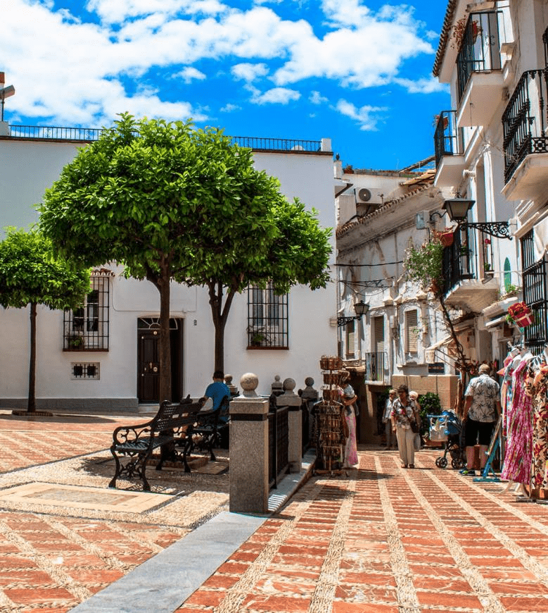 Spain's souvenirs store front.