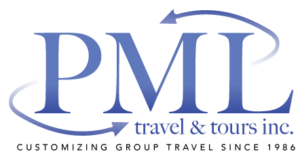 PML Travel and Tours Inc. Customizing group travel since 1986